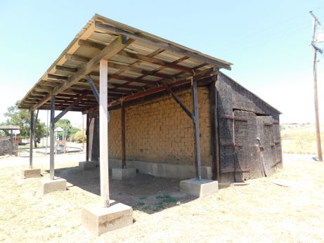 [Picture of Unknown Adobe Walled Building]